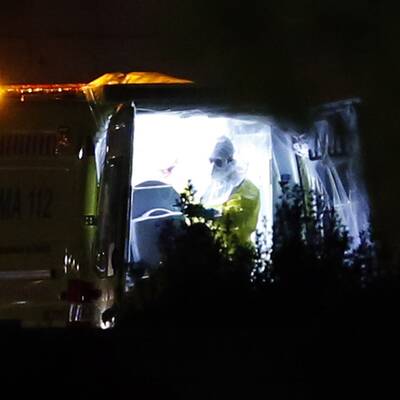 Erste Ebola-Infektion in Europa. 