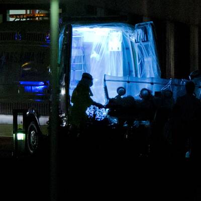 Erste Ebola-Infektion in Europa. 