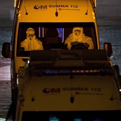 Erste Ebola-Infektion in Europa. 