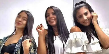 Yuliana Macias, Denisse Reyna und Nayeli Tapia