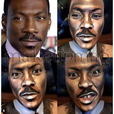 Make-Up Artist verwandelt sich in Prominente