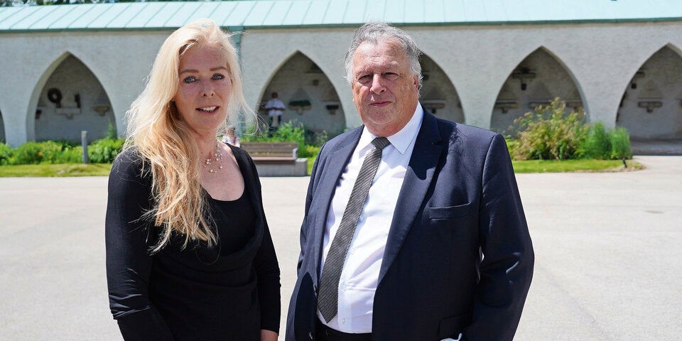 Gäste bei Edi Fingers Begräbnis