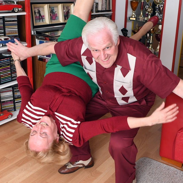 Tanzende Pensionisten Ehrentraut