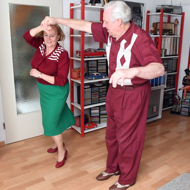 Tanzende Pensionisten Ehrentraut