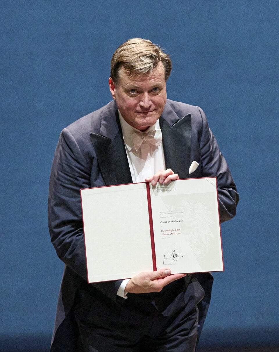 Christian Thielemann zum Ehrenmitglied der Wiener Staatsoper ernannt