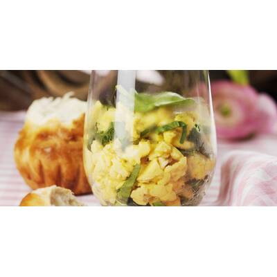 Sesambagel mit Graved Lachs