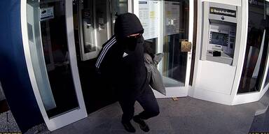 Bank&uuml;berfall mit Rasiermesser Linz