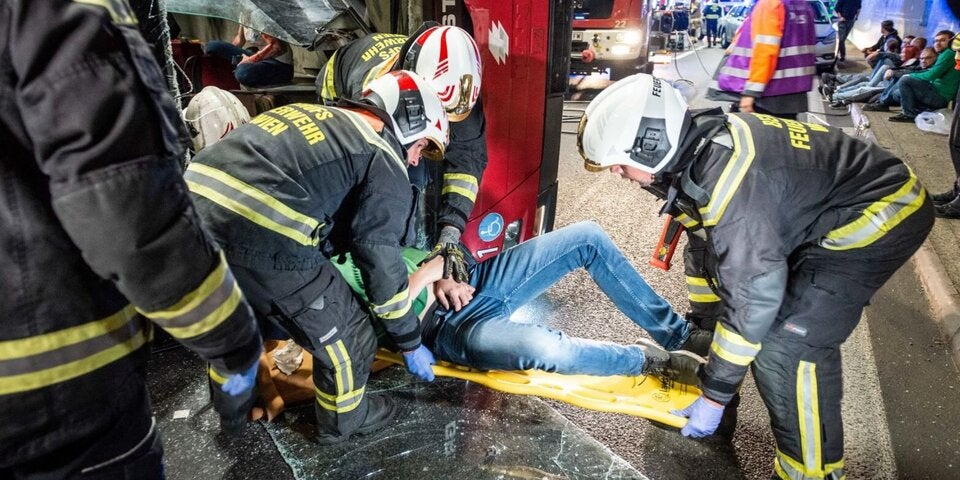 Einsatzübung so realistisch wie möglich