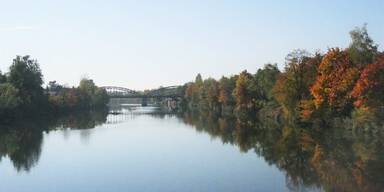 Wels Traun Eisenbahnbr&uuml;cke