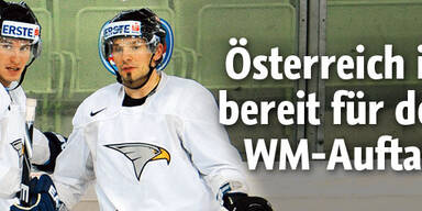 Österreich bereit für den WM-Auftakt