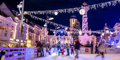 Eislaufen mitten in St. P&ouml;lten