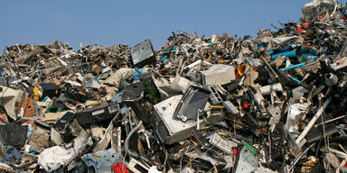 Elektromüll Deponie