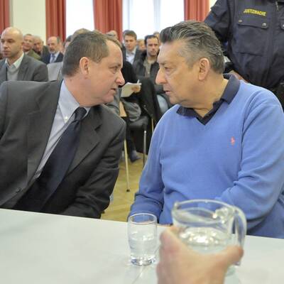 Helmut Elsner bei seinem Prozess vor dem OGH