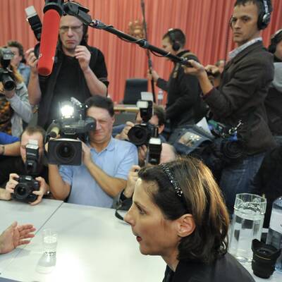 Helmut Elsner bei seinem Prozess vor dem OGH