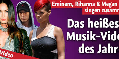 Eminem, Rihanna & Fox zusammen in Video