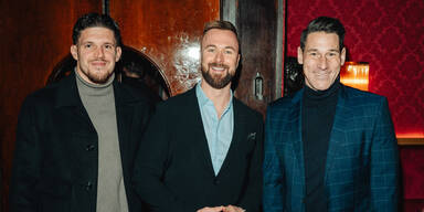 Emir Karic, Sandro Stadelmann und Helge Payer