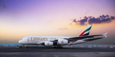 Emirates bringt Airbus A380 nach Wien