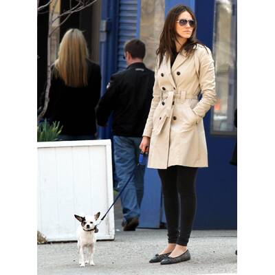 So sehen die Stars beim Gassigehen aus