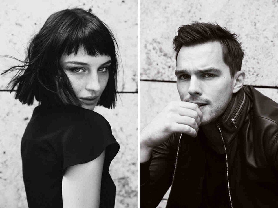 Gesichter vom neuen Emporio Armani-Spot: James Hoult und Alice Pagani