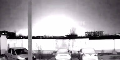 Schwere Explosion auf russischem Milit&auml;rflugplatz