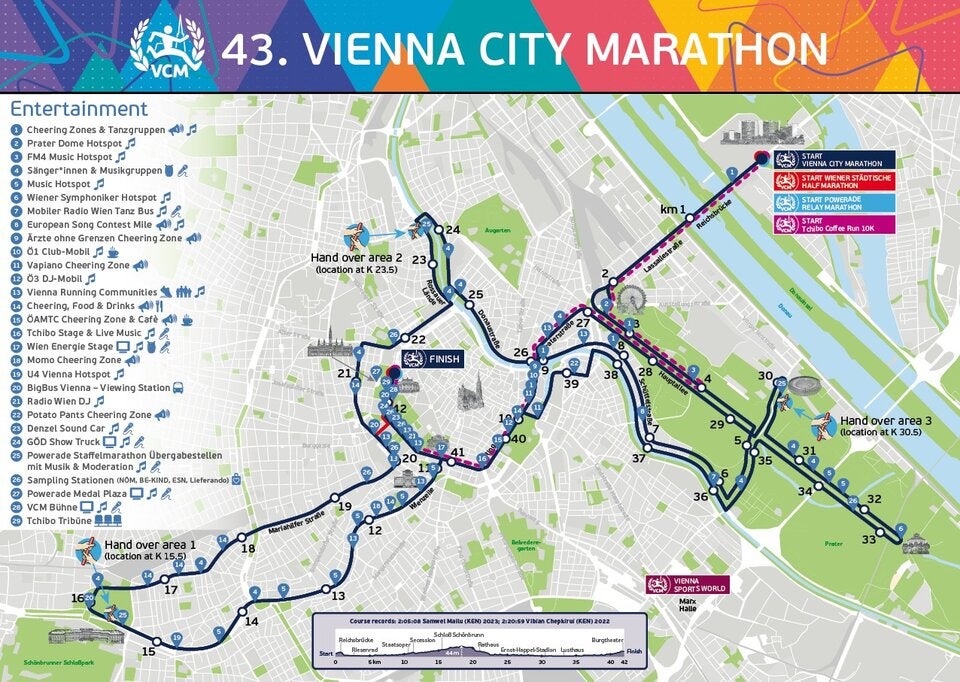 Vienna City Marathon 2026: Hier wird entlang der Strecke gefeiert
