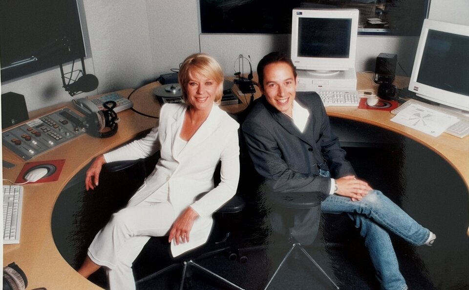 Mit dem einstigen Moderator Peter L. Eppinger verbindet Gerda Rogers immer noch eine enge Freundschaft. 