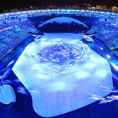 Die Olympia-Eröffnungsfeier