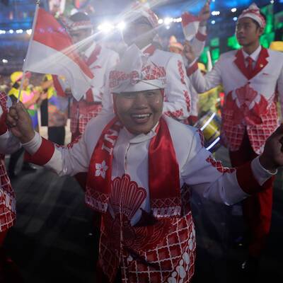 Die Olympia-Eröffnungsfeier