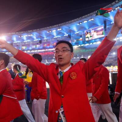 Die Olympia-Eröffnungsfeier