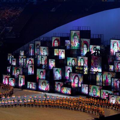 Die Olympia-Eröffnungsfeier