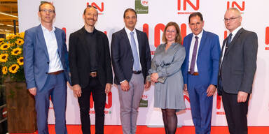 Feierstimmung bei der gro&szlig;en Interspar Er&ouml;ffnung im eo Park in Oberwart