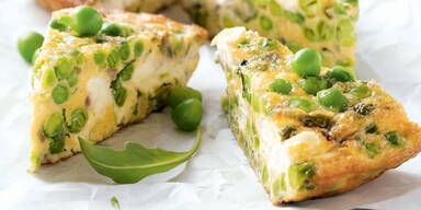 Erbsen-Frittata