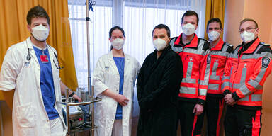 Weihnachtswunder: Wiener am Arbeitsplatz reanimiert