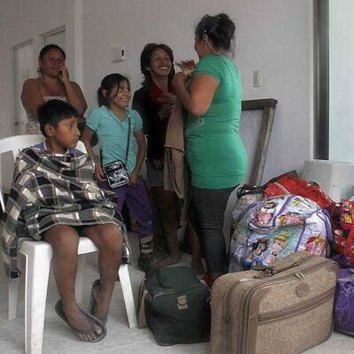 Vorbereitung auf Hurrikan 