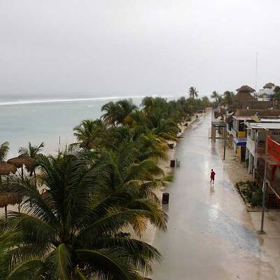 Vorbereitung auf Hurrikan 