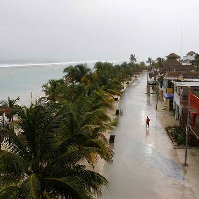 Vorbereitung auf Hurrikan 