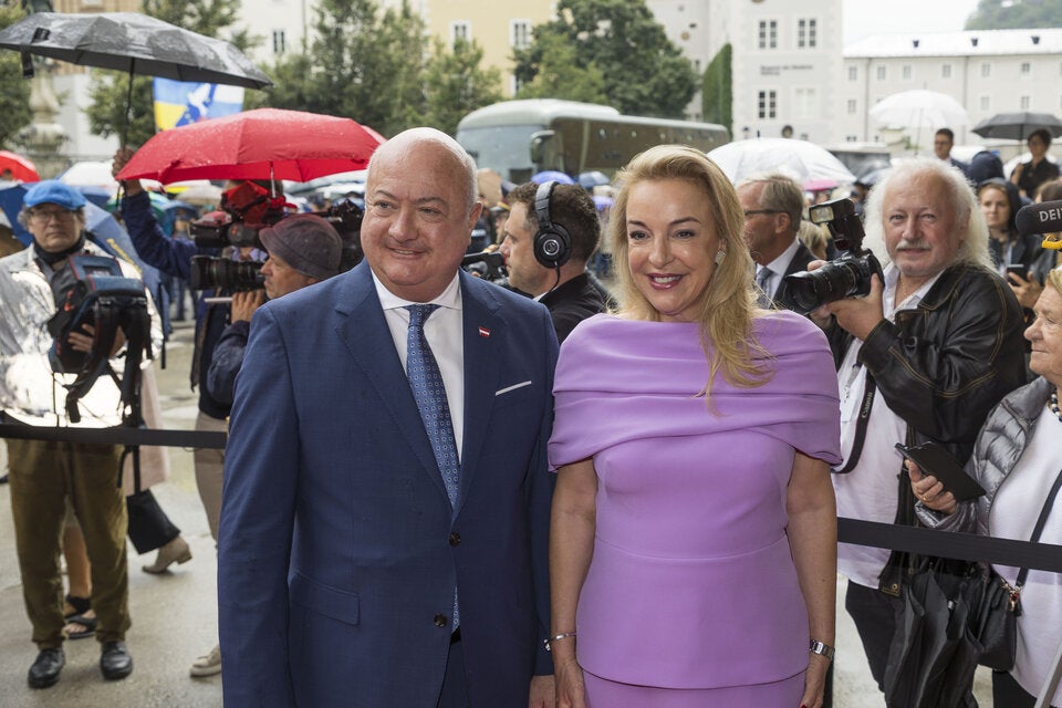 Christian Stocker und Kristina Hammer