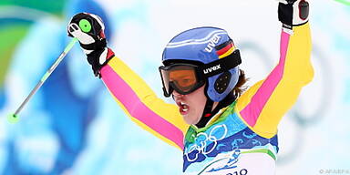 Bronze für Görgl im RTL - Rebensburg gewann