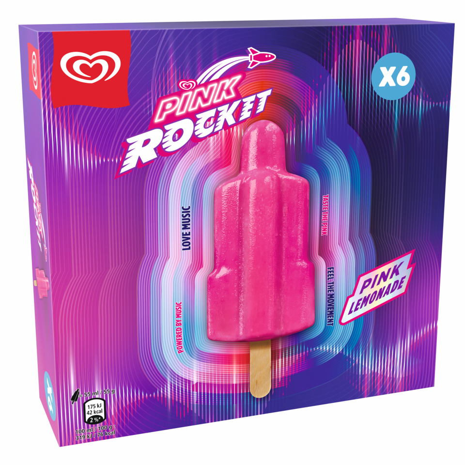 Pink Rocket: Eskimo launcht ESC-Eis