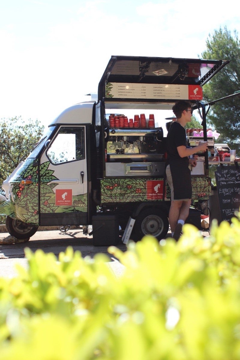 Das Meinl-Espressomobil ist erstmals dabei