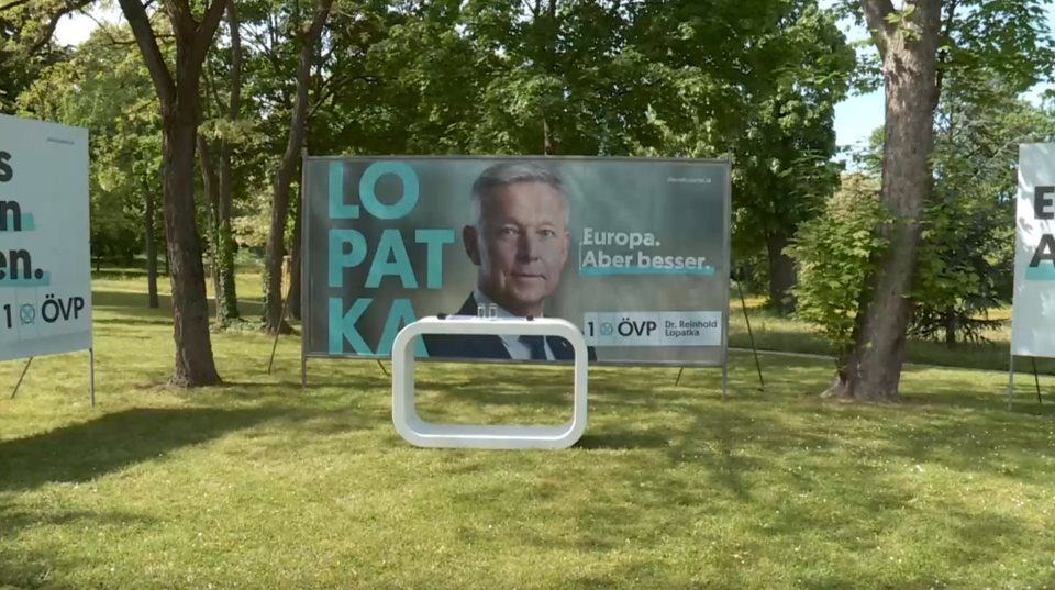 Europa. Aber Besser: Reinhold Lopatka EU-Wahlplakat