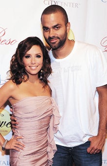 Eva Longoria (35) & Tony Parker (28)