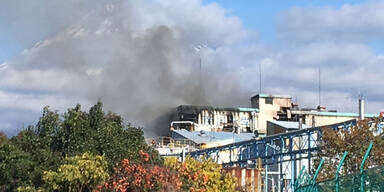 Explosion Chemiefabrik Japan