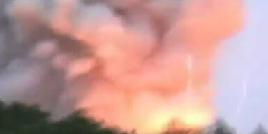 Feuerwerksfabrik explodiert in Thailand