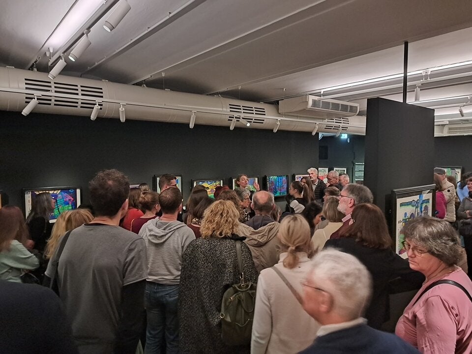 Alle wollten ins Hundertwasser-Haus