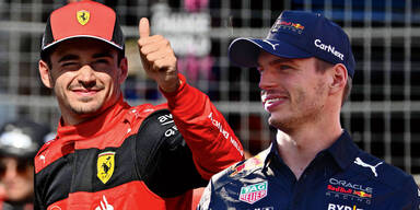Formel 1 Ungarn Verstappen Leclerc