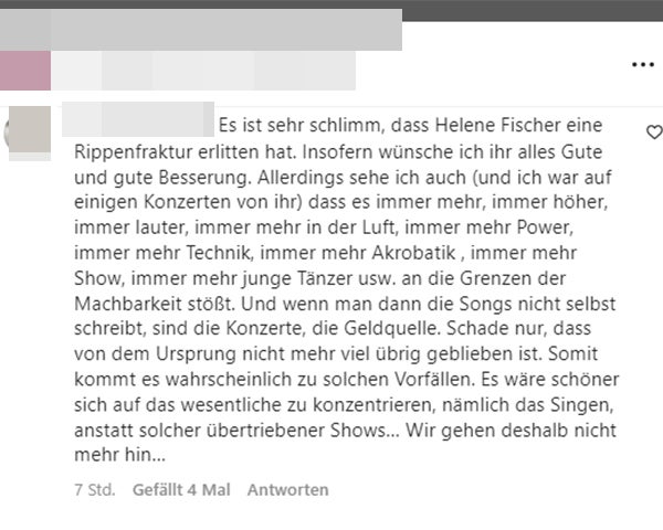 Abgehoben, geldgeil: Shitstorm für Helene Fischer nach Konzertabsage