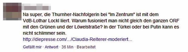 Nach Thurnher-Wechsel: Hasspostings im Internet