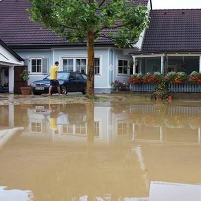 Unwetter in der Oststeiermark
