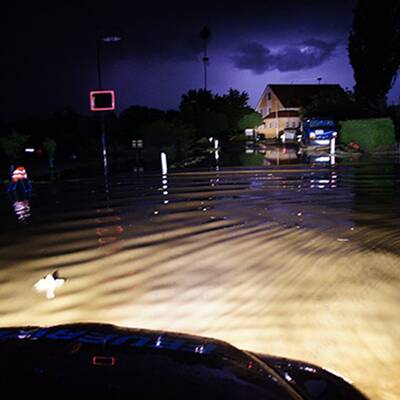 Unwetter in der Oststeiermark